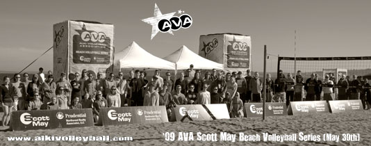 AVA Scott May Beach Volleyball Tournament Alki beach Seattle US Open